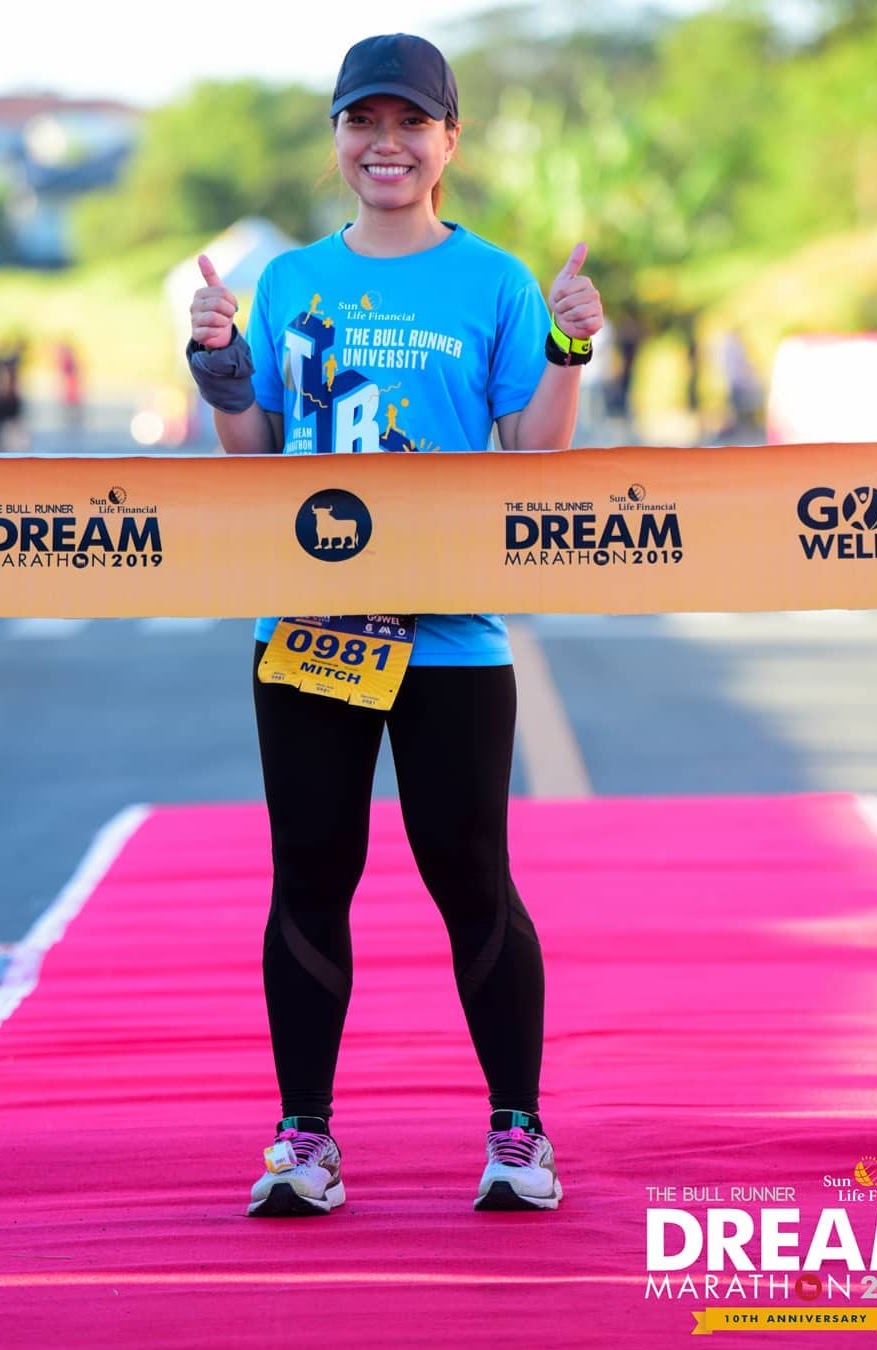 Michal Jireh at the 2019 Bull Runner Dream Marathon